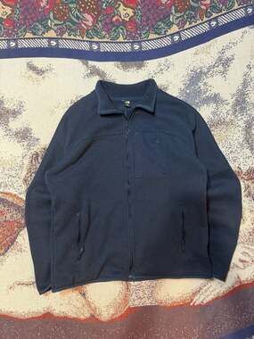 Navy The North Face  Full-Zip Fleece Jacket